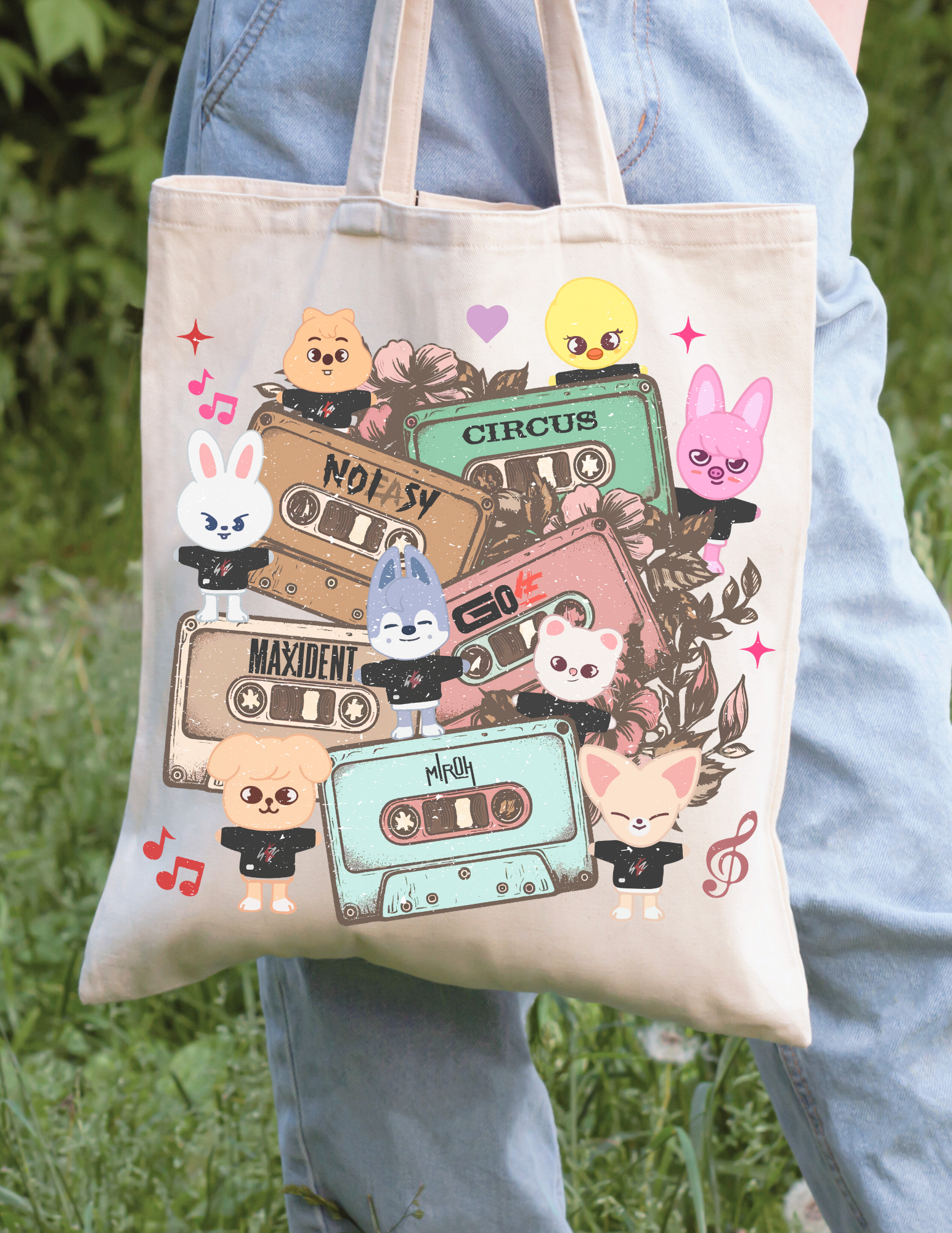 SKZOO Tote Bag: Stray Kids Fan Merch for STAYs | SKZ | Stray Kids Gift