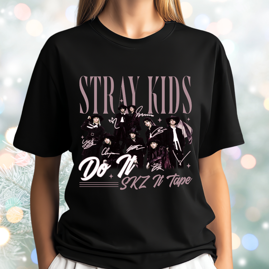 DO IT Shirt: Stray Kids Fanmade Merch for STAYs | SKZ | Stray Kids Gift | Stray Kids Shirt