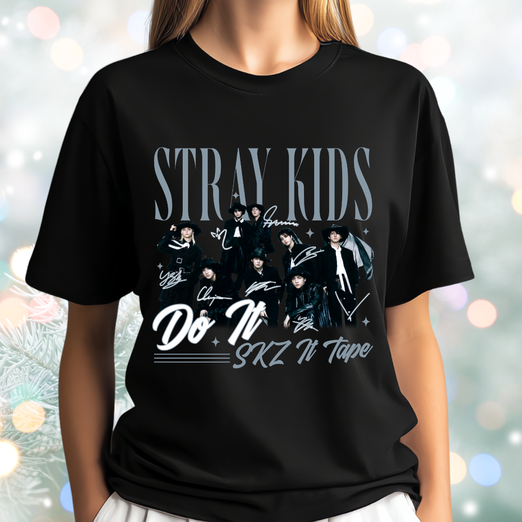 DO IT Shirt: Stray Kids Fanmade Merch for STAYs | SKZ | Stray Kids Gift | Stray Kids Shirt